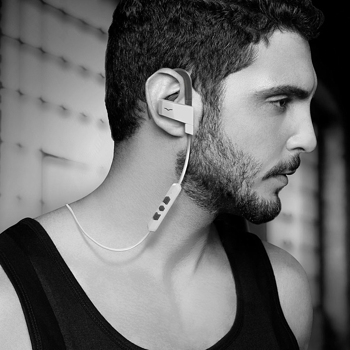 Наушники V-Moda BassFit Wireless White - рис.4