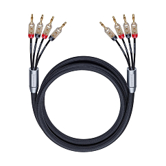 Кабель Oehlbach STATE OF THE ART XXL Fusion Four Cable Set Banana Bi_Amp 2x2.5m