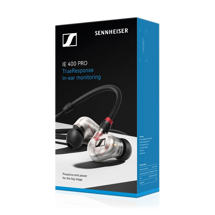 IEM наушники Sennheiser IE 400 Pro Clear - рис.12