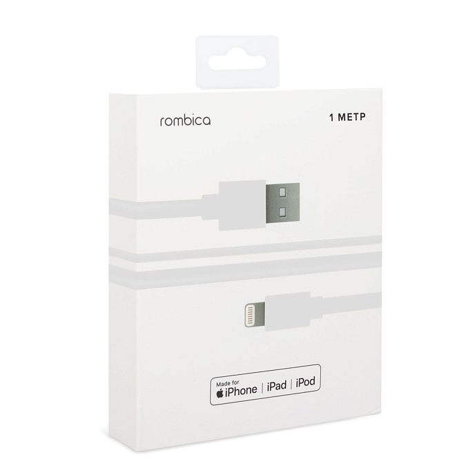 Кабель Rombica Digital MR-01 Lightning White - рис.2