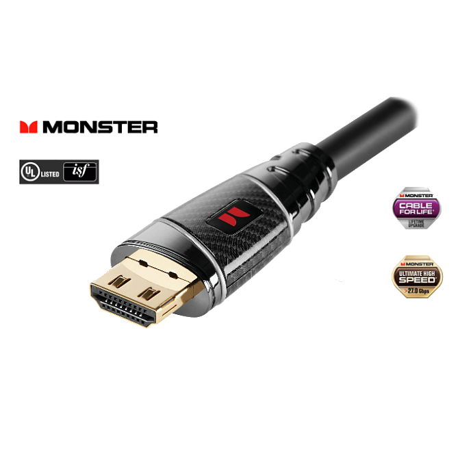 Кабель Monster Black Platinum Ultimate High Speed 3m - рис.1