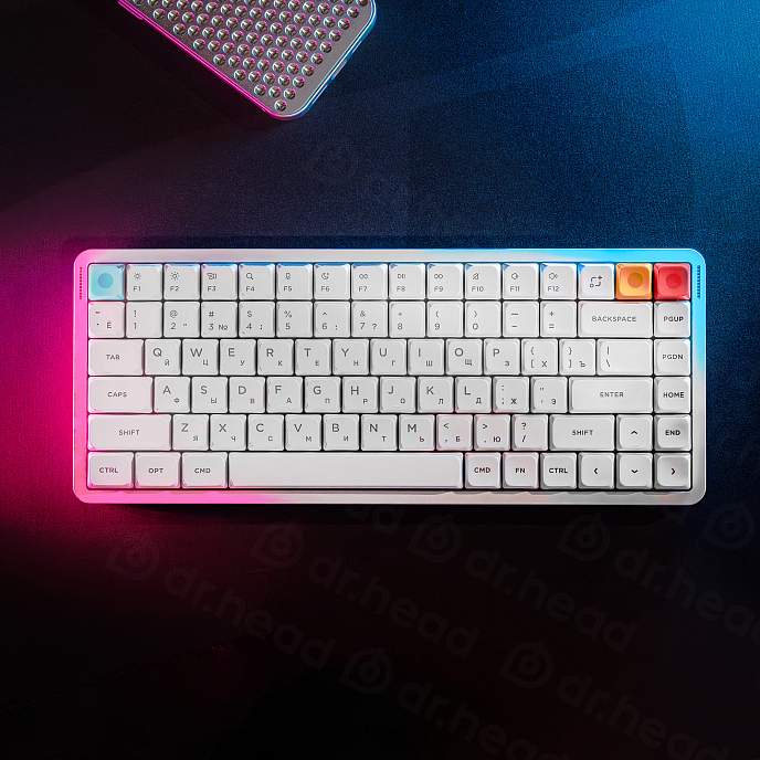 Клавиатура NuPhy AIR75v3 Blush Nano Switch Nova White - рис.18