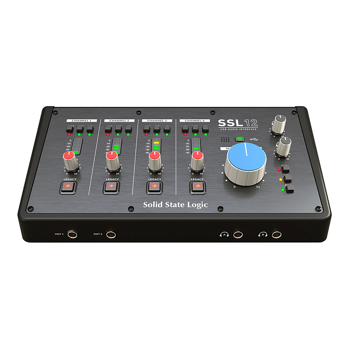 Аудиоинтерфейс Solid State Logic SSL 12 Black - рис.0