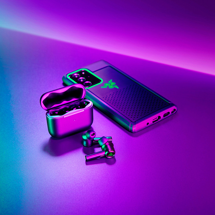 Беспроводные наушники Razer Hammerhead True Wireless Pro Black - рис.9