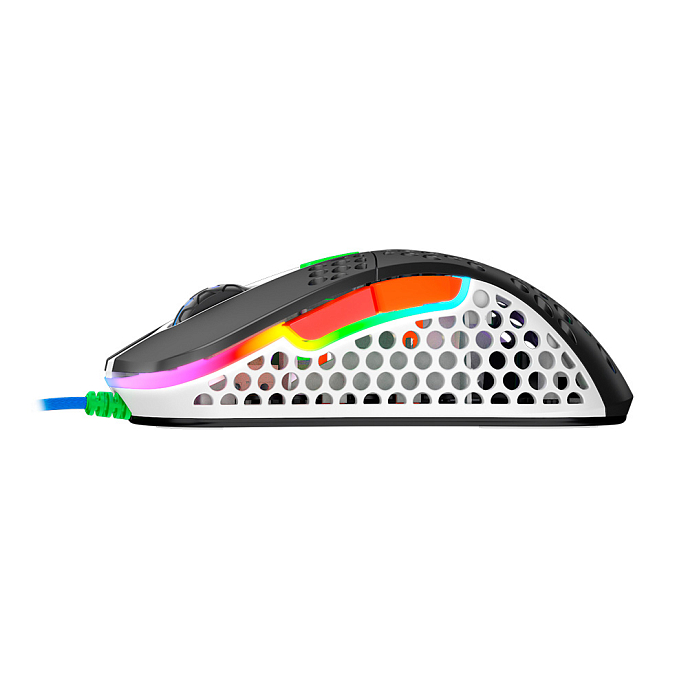 Мышь Xtrfy M4 RGB Street Black / White - рис.1