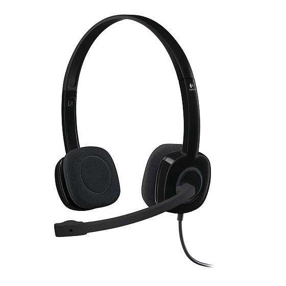 Гарнитура Logitech H151 Stereo Headset Black - рис.0