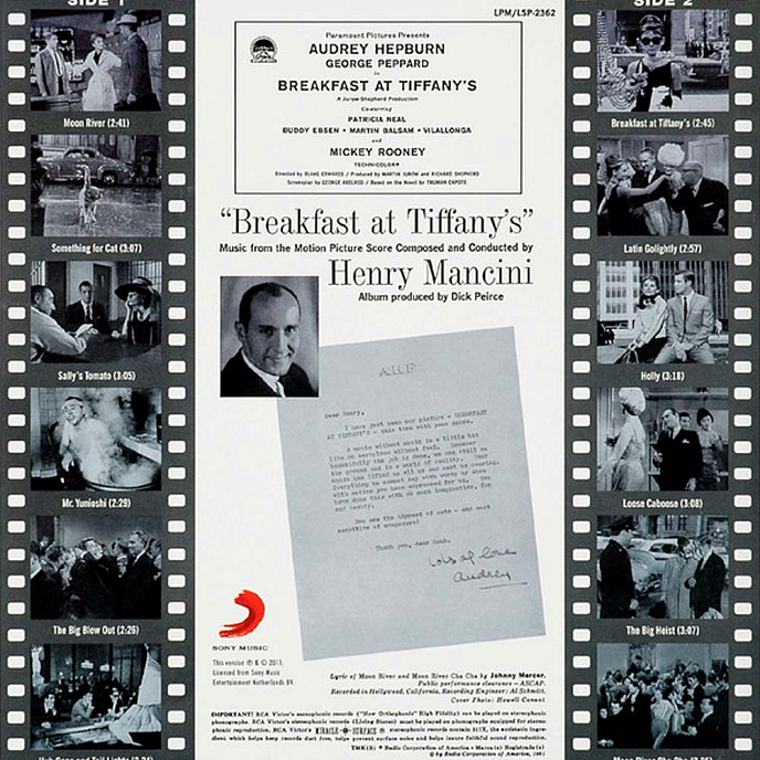 Виниловая пластинка Henry Mancini - Breakfast At Tiffany's LP - рис.1