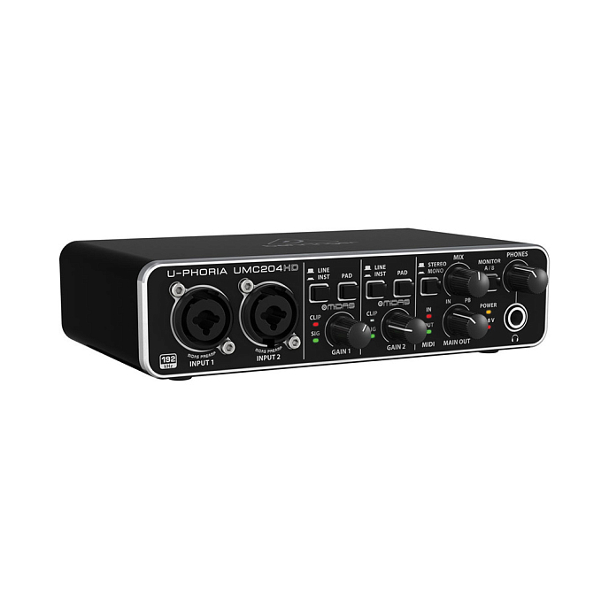 Аудиоинтерфейс Behringer UMC204HD - рис.1