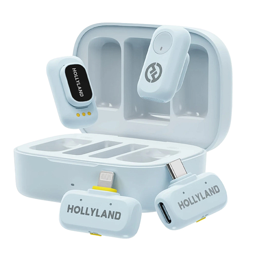 Радиосистема Hollyland Lark A1 Combo Sky Blue