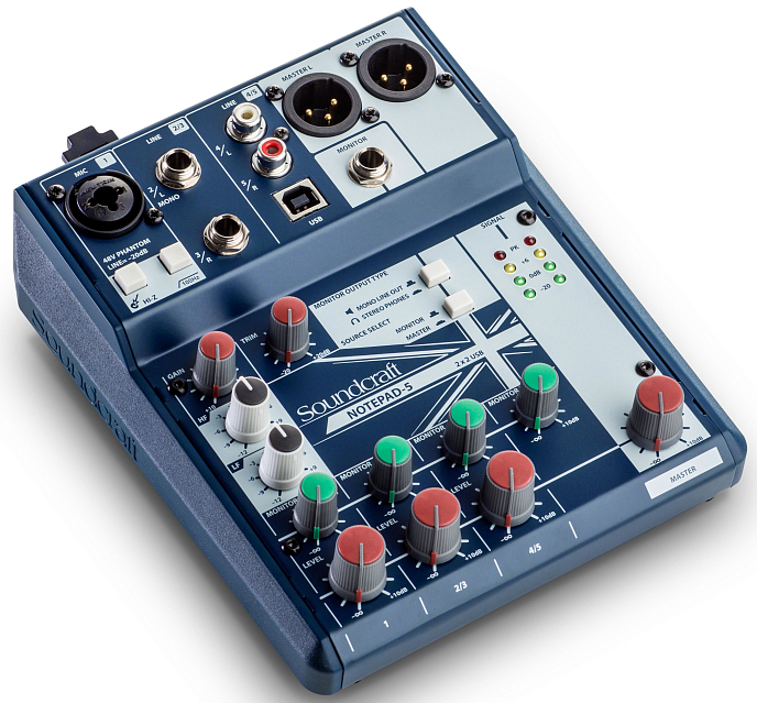 Микшерный пульт Soundcraft Notepad-5 - рис.1