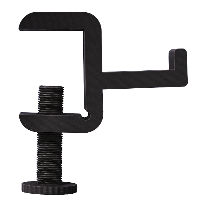 Держатель для наушников 3D Stands Hook Black - рис.2