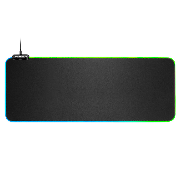 Коврик для мыши Sharkoon 1337 RGB V2 800 (RGB) Black - рис.1