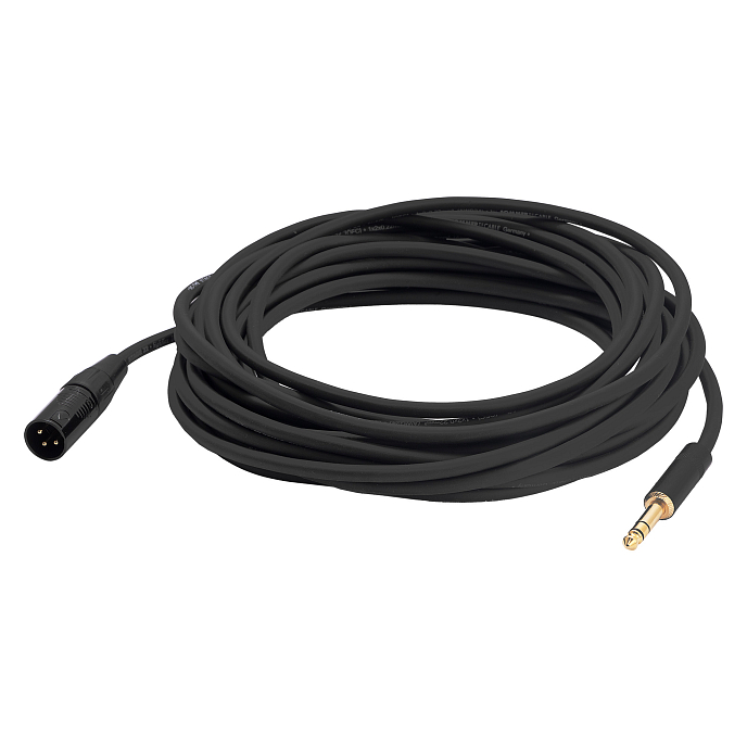 Кабель HeadMade Pro XLR-M - 6.3 stereo Black 10m - рис.2