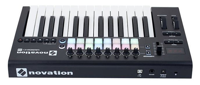MIDI-клавиатура Novation Launchkey 25 MK2 black - рис.4