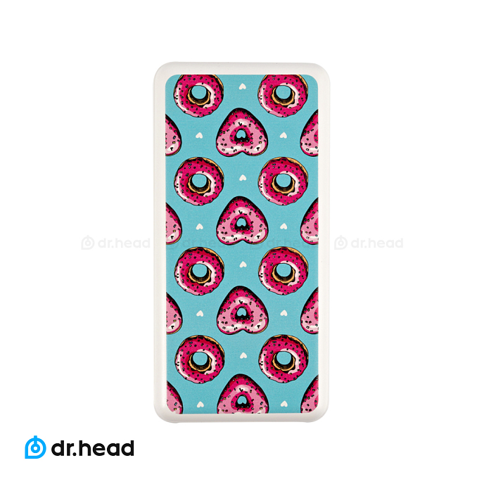 Внешний аккумулятор PrimeLine Donuts 1 White 10000mah - рис.0