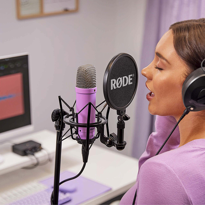 Микрофон студийный RODE NT1 Signature Purple - рис.8