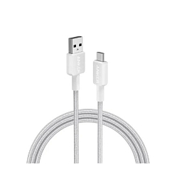Кабель Anker 322 USB-A - USB-C White 1m