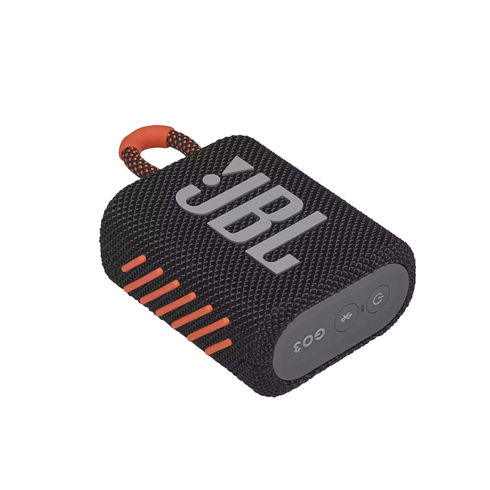 Портативная колонка JBL Go 3 Black Orange - рис.7