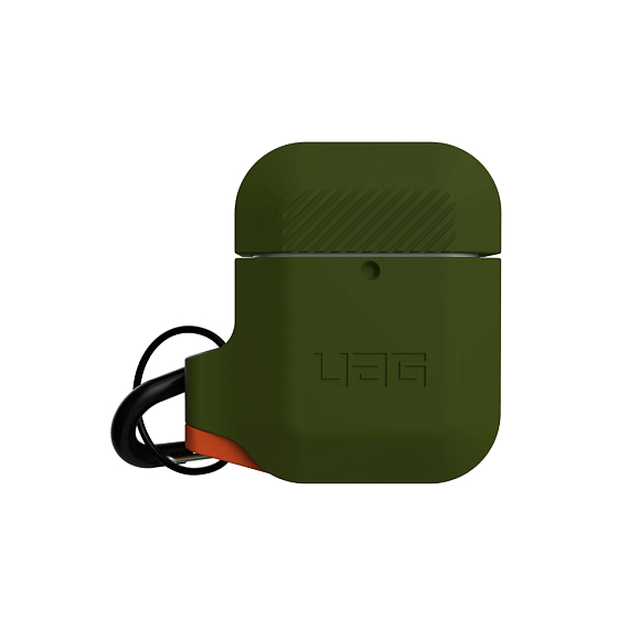 Чехол для Airpods UAG Silicone case for Apple Airpods Olive Drab - рис.0