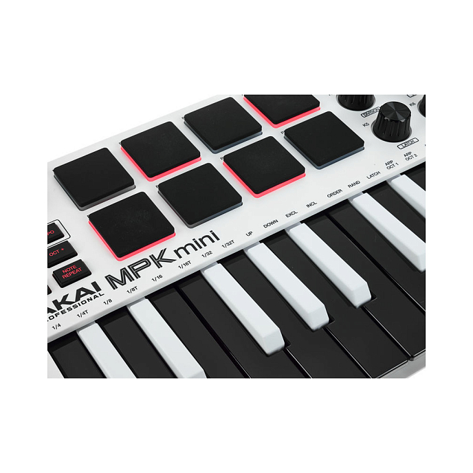 MIDI-клавиатура AKAI PRO MPK mini mk3 White - рис.7