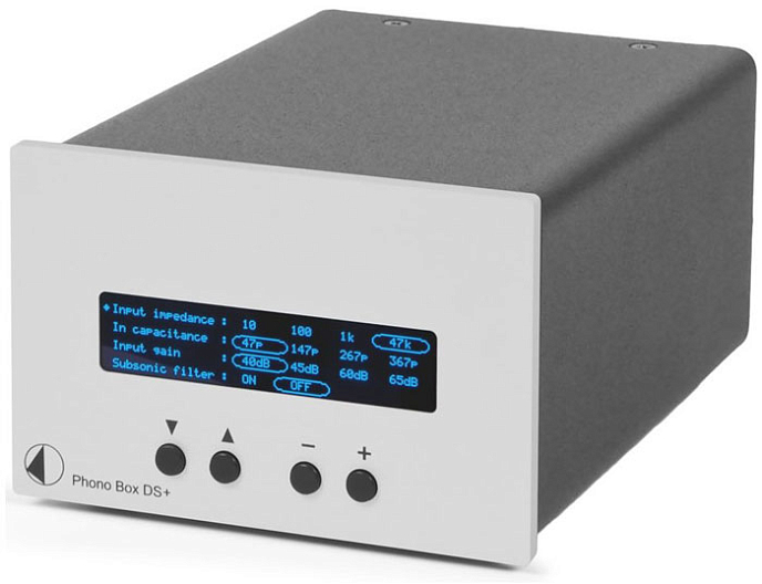 Фонокорректор Pro-Ject MM/MC PHONO BOX DS+ Silver - рис.1
