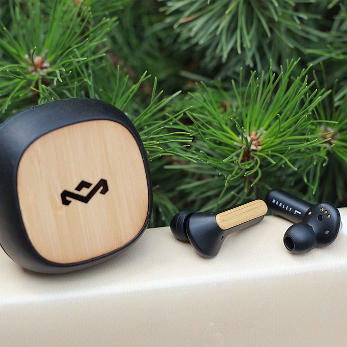 Беспроводные наушники House of Marley Redemption ANC Black Wood - рис.10