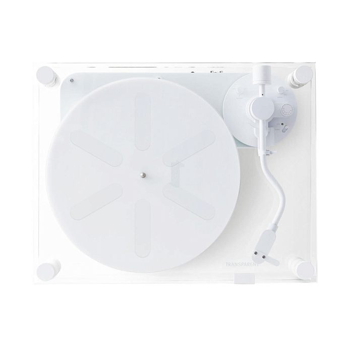 Проигрыватель винила Transparent Turntable White - рис.4