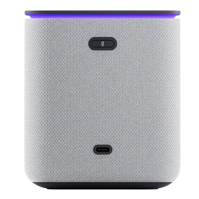 Умная колонка Яндекс Станция Миди Gray с Zigbee - рис.2