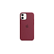 Чехол для смартфонов Apple iPhone 12 mini Silicone Case with MagSafe Plum - рис.3