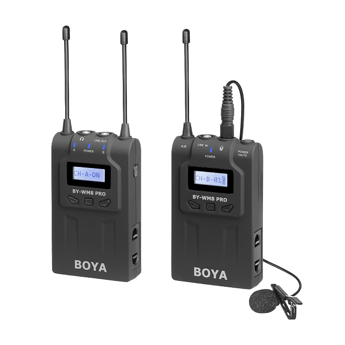 Микрофон беспроводной Boya BY-WM8 PRO-K1 - рис.0