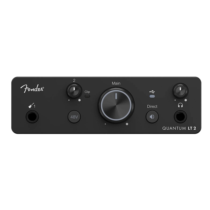 Аудиоинтерфейс Fender Quantum LT 2 Black - рис.0