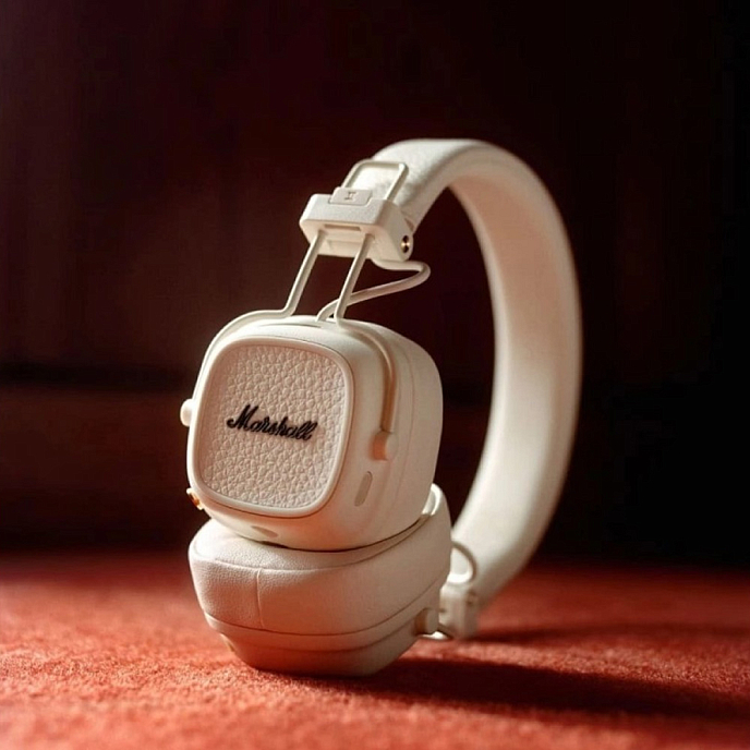 Беспроводные наушники Marshall Major V Cream - рис.5