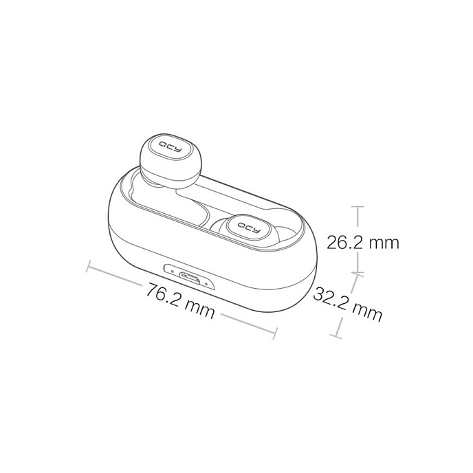 Беспроводные наушники QCY T1 Black - рис.9