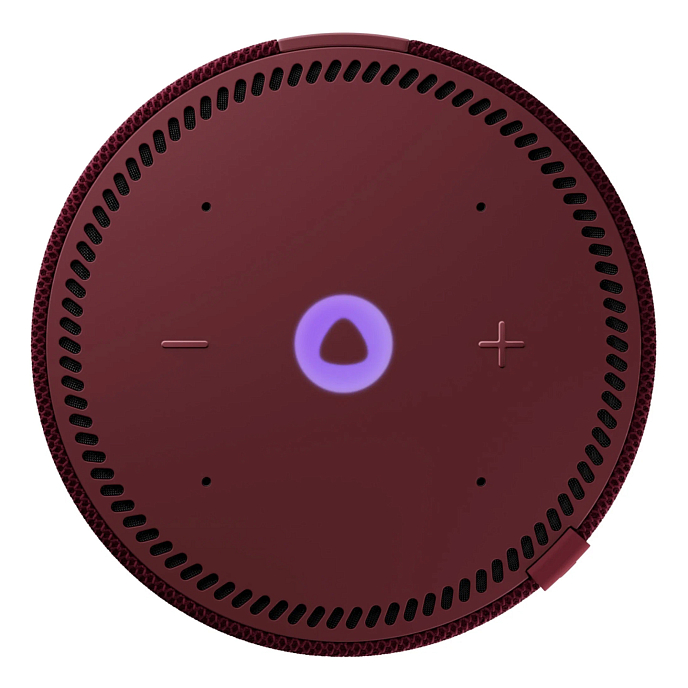 Умная колонка Яндекс Станция Мини Плюс Red - рис.3