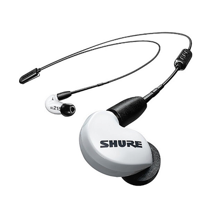 Беспроводные наушники Shure SE215 White BT2-EFS - рис.0