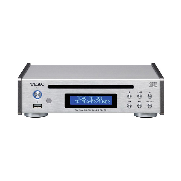 CD проигрыватель TEAC PD-301-X Silver - рис.0