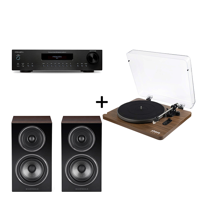 Комплект Wharfedale Diamond 12.1 + Phaze Audio Diana + Premiera A1 - рис.0
