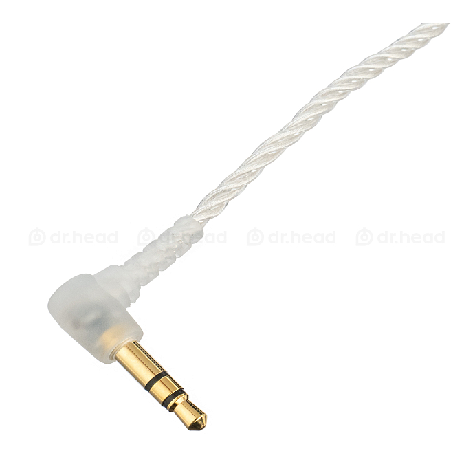 Кабель Aurian cable 2-pin - 3.5 mm Silver 1.2m - рис.2