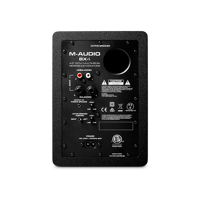 Студийный монитор M-Audio BX4 черный - рис.3
