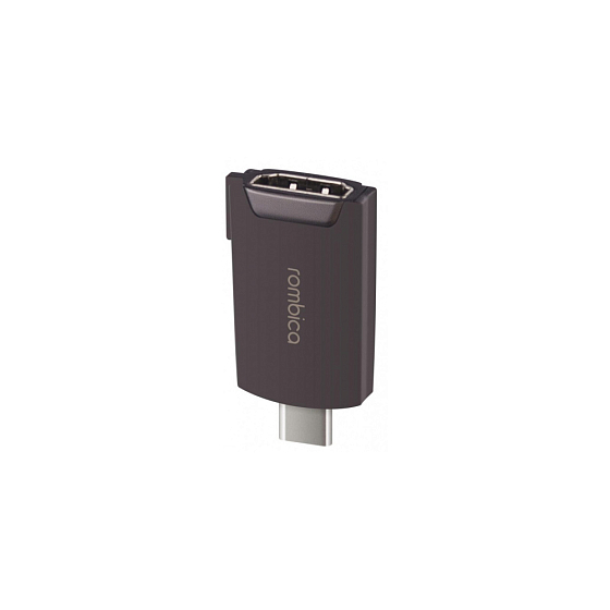 Адаптер Rombica USB-C - HDMI Black - рис.0