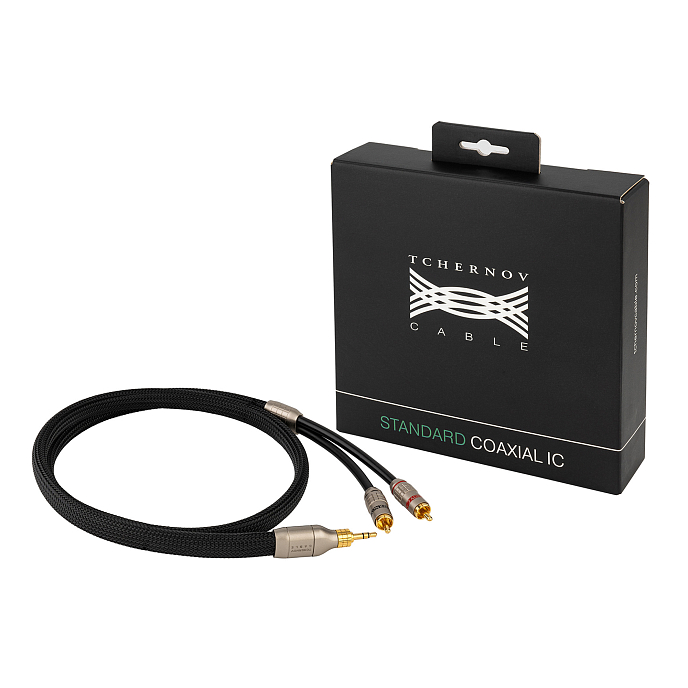 Кабель Tchernov Cable Standard Coaxial IC 3.5mm - 2RCA 1m - рис.1