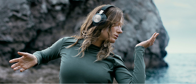 Беспроводные наушники Bang & Olufsen Beoplay H4 Steel Blue - рис.5