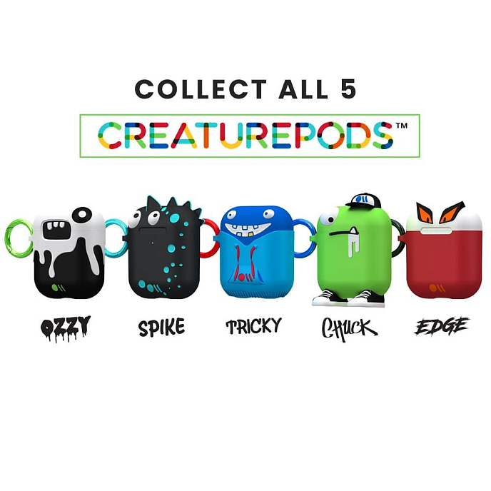 Чехол для Airpods Case-Mate AirPods CreaturePods Spike - рис.6