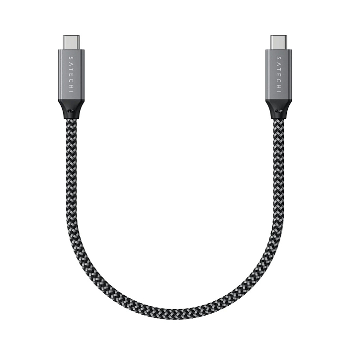 Кабель Satechi USB4 Type-C Space Grey - рис.0