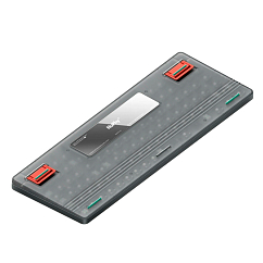 Клавиатура NuPhy AIR96v2 QMK Wisteria Switch Lunar Gray