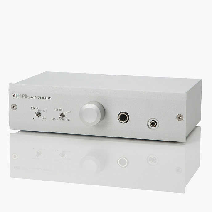 Усилитель для наушников с ЦАП Musical Fidelity V90-HPA Silver - рис.2