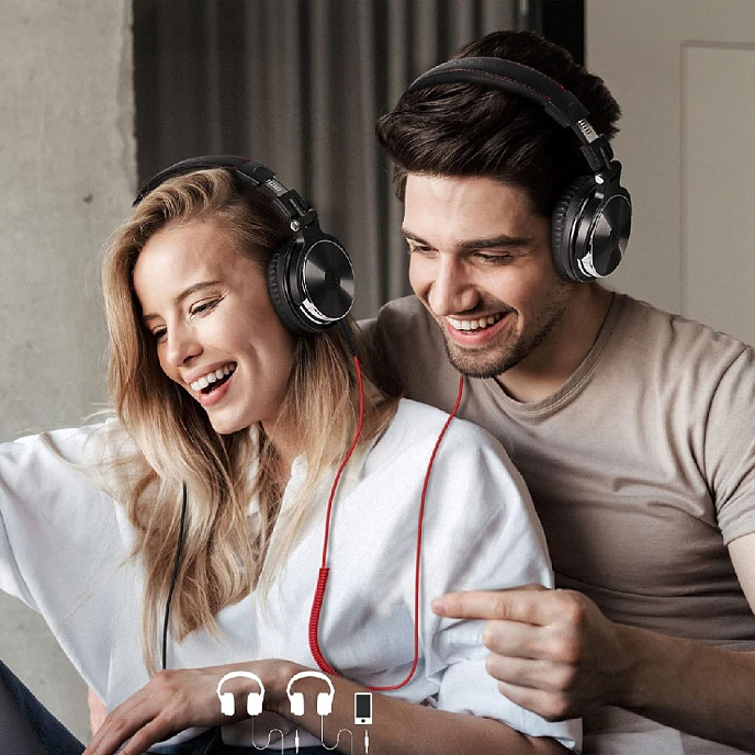 Наушники полноразмерные OneOdio Studio Pro 10 Matte Black - рис.5