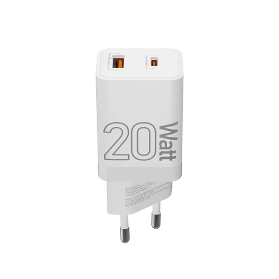 Сетевое зарядное устройство Lyambda 20W SLT-20 White - рис.0