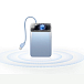 Внешний аккумулятор Ugreen PB570 MagFlow Air Ultra-Slim 10000mAh with USB-C Silvery Blue - рис.17 Внешний аккумулятор Ugreen PB570 MagFlow Air Ultra-Slim 10000mAh with USB-C Silvery Blue - рис.17