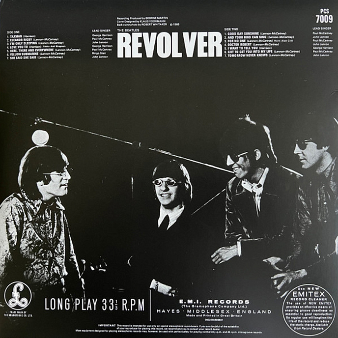 Виниловая пластинка Beatles - Revolver (2022 Mix) LP - рис.1